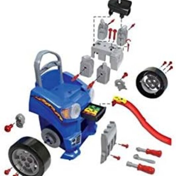 Kid Connection Take Apart Car Engine and Racetrack Cars Play Set - Picture 3 of 10